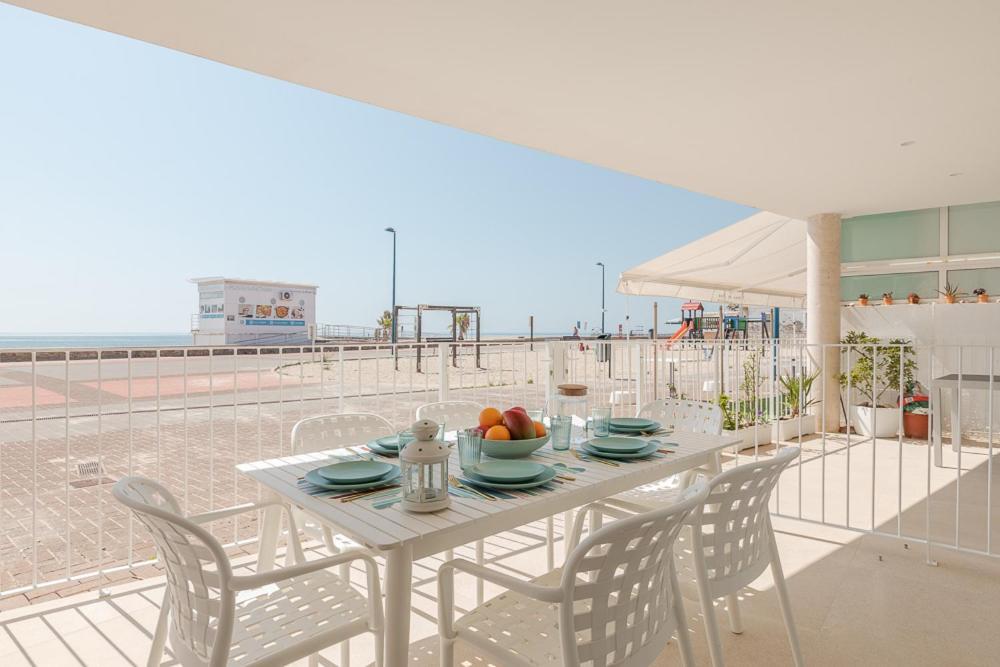 Marsalada - Ground Floor Front Line Beach Apartment Playa de Mar Luaran gambar
